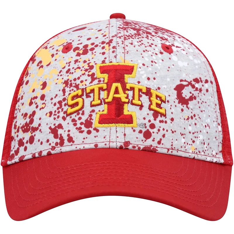 Colosseum /Cardinal Iowa State Cyclones Love Fern Trucker Snapback Hat