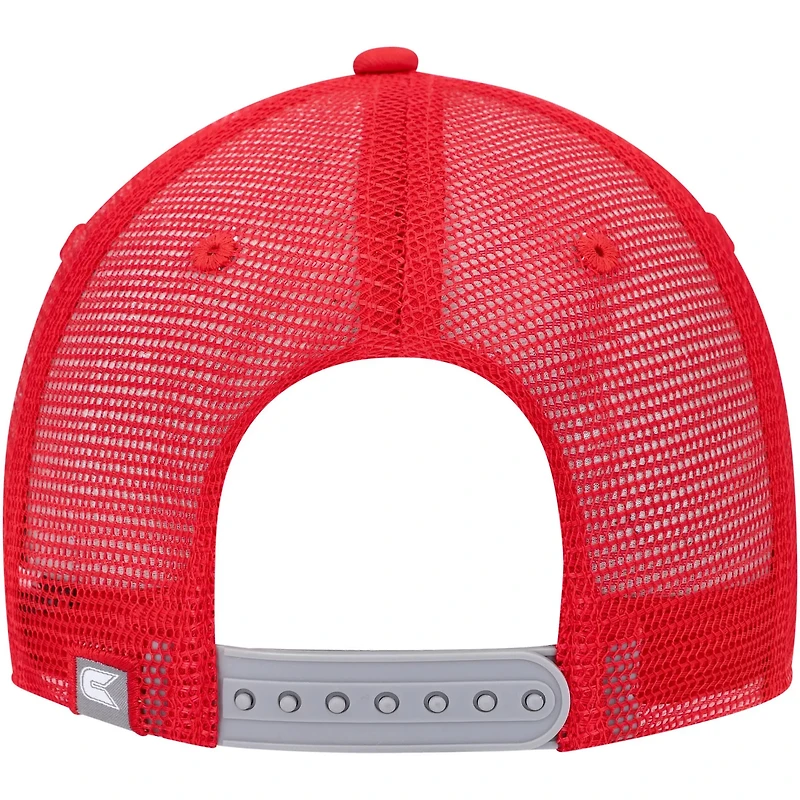 Colosseum /Scarlet Rutgers Scarlet Knights Love Fern Trucker Snapback Hat