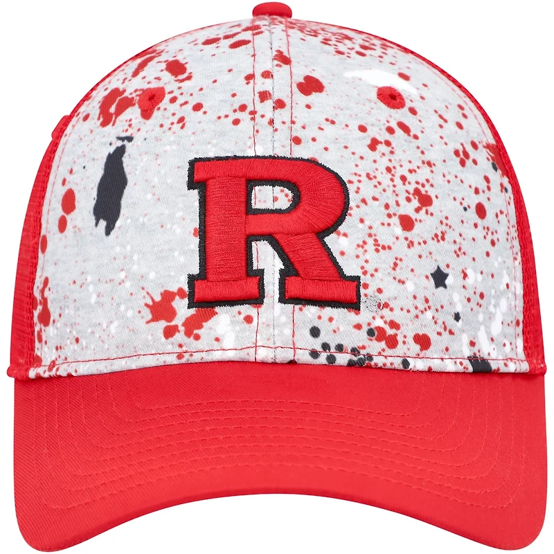 Colosseum /Scarlet Rutgers Scarlet Knights Love Fern Trucker Snapback Hat