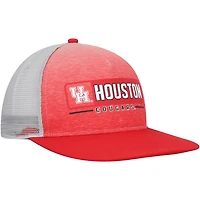 Colosseum Gray Houston Cougars Snapback Hat