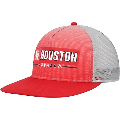 Colosseum Gray Houston Cougars Snapback Hat