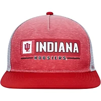 Colosseum Gray Indiana Hoosiers Snapback Hat