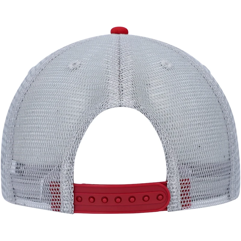 Colosseum Gray Indiana Hoosiers Snapback Hat