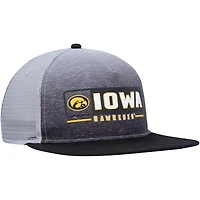 Colosseum Gray Iowa Hawkeyes Snapback Hat