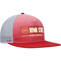 Colosseum Gray Iowa State Cyclones Snapback Hat
