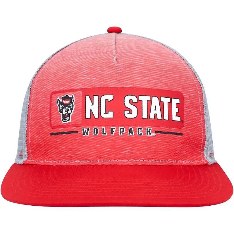 Colosseum Gray NC State Wolfpack Snapback Hat