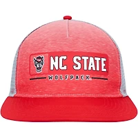 Colosseum Gray NC State Wolfpack Snapback Hat