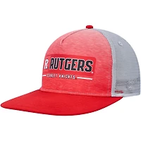Colosseum Gray Rutgers Knights Snapback Hat