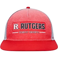 Colosseum Gray Rutgers Knights Snapback Hat