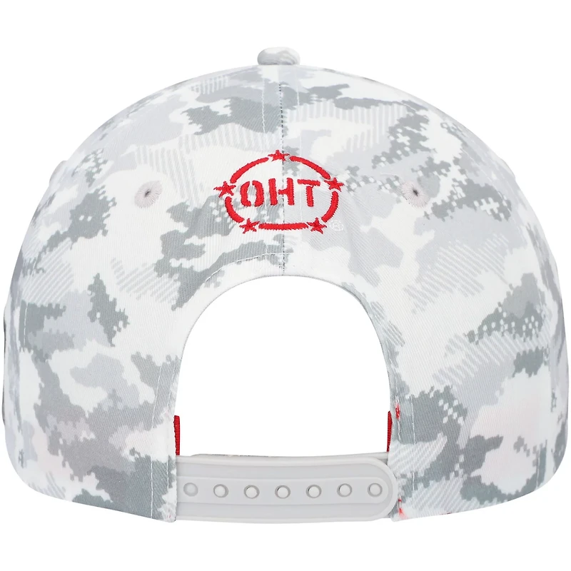 Colosseum Houston Cougars OHT Military Appreciation Snapback Hat