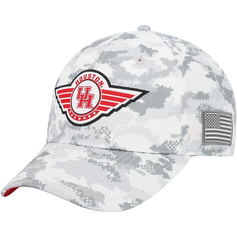 Colosseum Houston Cougars OHT Military Appreciation Snapback Hat
