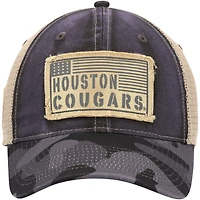 Colosseum Houston Cougars OHT Military Appreciation United Trucker Snapback Hat