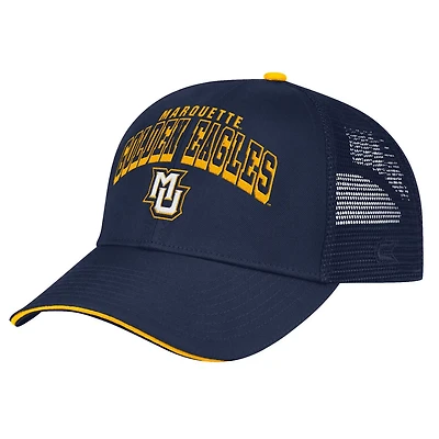 Colosseum Marquette Golden Eagles Wyatt Primary Team Trucker Adjustable Hat