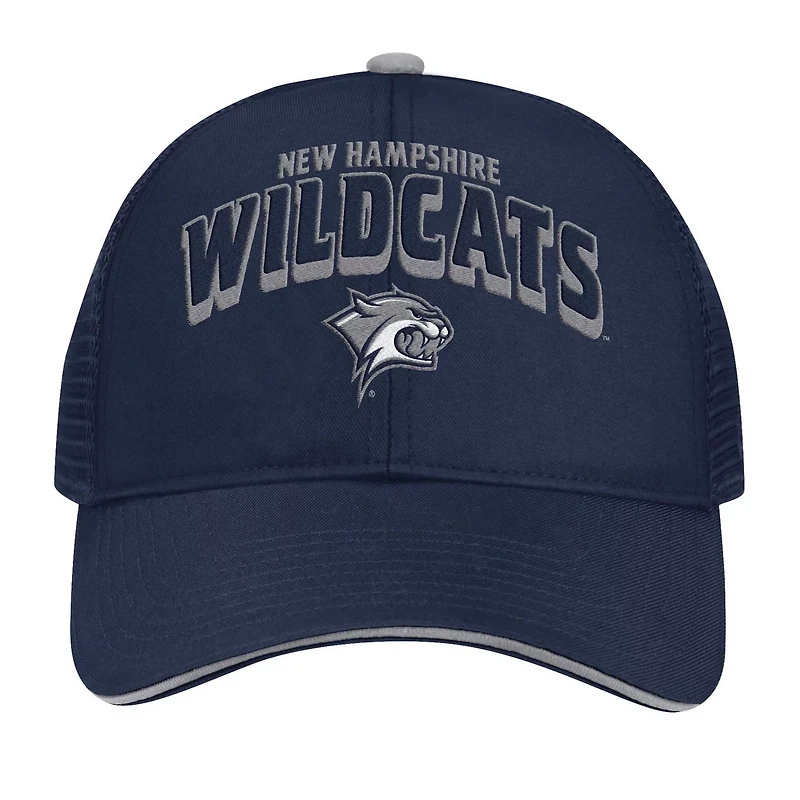 Colosseum New Hampshire Wildcats Wyatt Primary Team Trucker Adjustable Hat