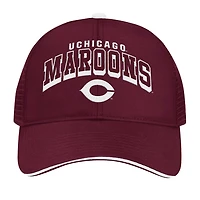 Colosseum UChicago Maroons Wyatt Primary Team Trucker Adjustable Hat