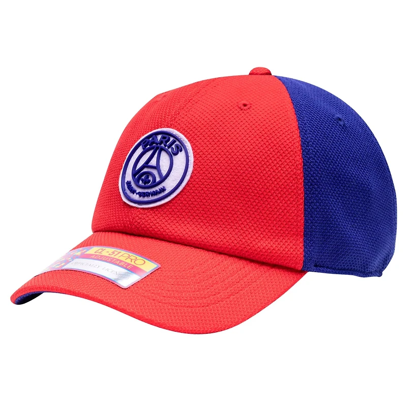 Fan Ink Navy Paris Saint-Germain Striker Adjustable Hat