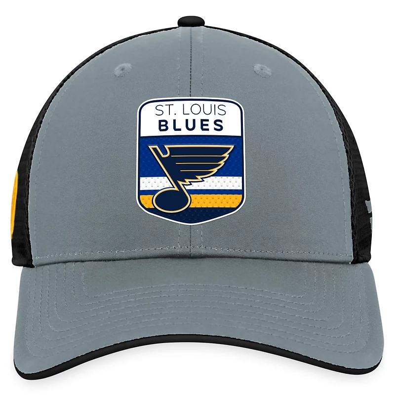 Fanatics / St Louis Blues Authentic Pro Home Ice Trucker Adjustable Hat