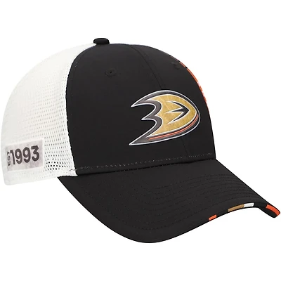 Fanatics Anaheim Ducks Authentic Pro Draft Adjustable Trucker Hat