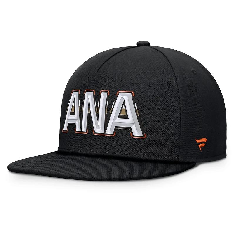 Fanatics Anaheim Ducks Authentic Pro Rink Team Code Snapback Hat