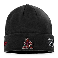 Fanatics Arizona Coyotes Authentic Pro Rink Cuffed Knit Hat