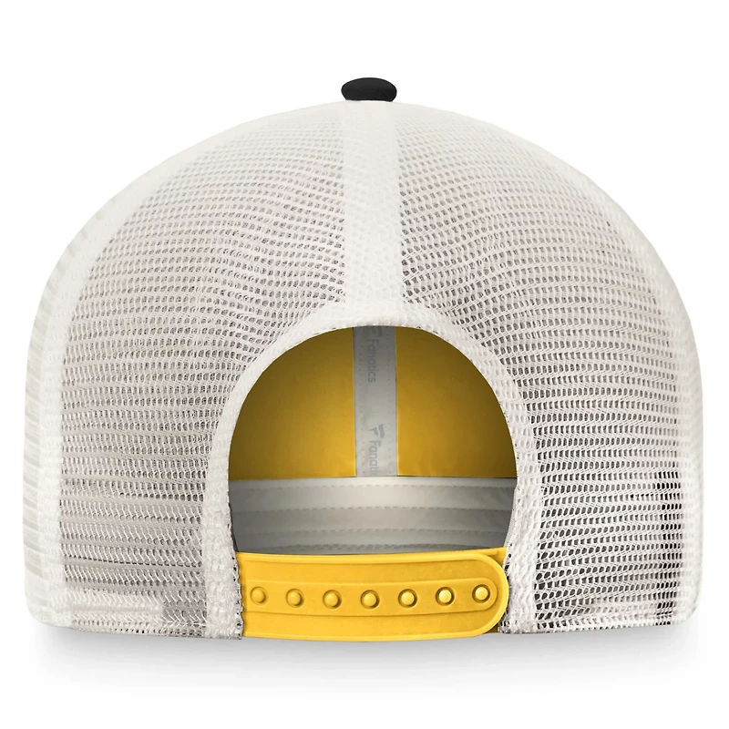 Fanatics /Black Boston Bruins True Classic Retro Trucker Snapback Hat