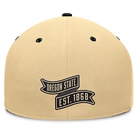 Fanatics Black Oregon State Beavers Balance Fitted Hat