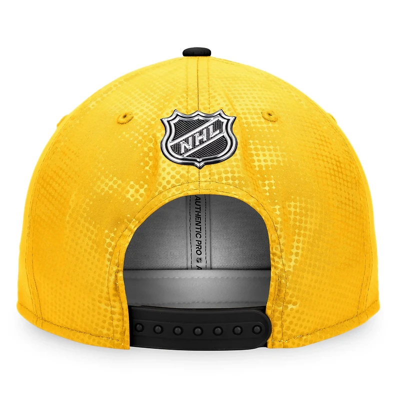 Fanatics /Black Pittsburgh Penguins Authentic Pro Alternate Logo Snapback Hat