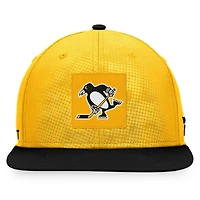 Fanatics /Black Pittsburgh Penguins Authentic Pro Alternate Logo Snapback Hat