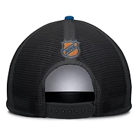 Fanatics Black Washington Capitals Decades Collection Foam Front Snapback Hat