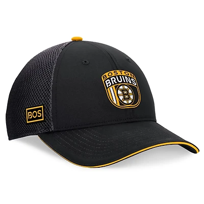 Fanatics Boston Bruins 2024 NHL Draft On Stage Trucker Adjustable Hat