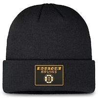 Fanatics Boston Bruins Authentic Pro Cuffed Knit Hat