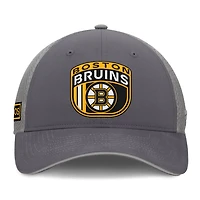 Fanatics Boston Bruins Authentic Pro Home Ice Trucker Adjustable Hat