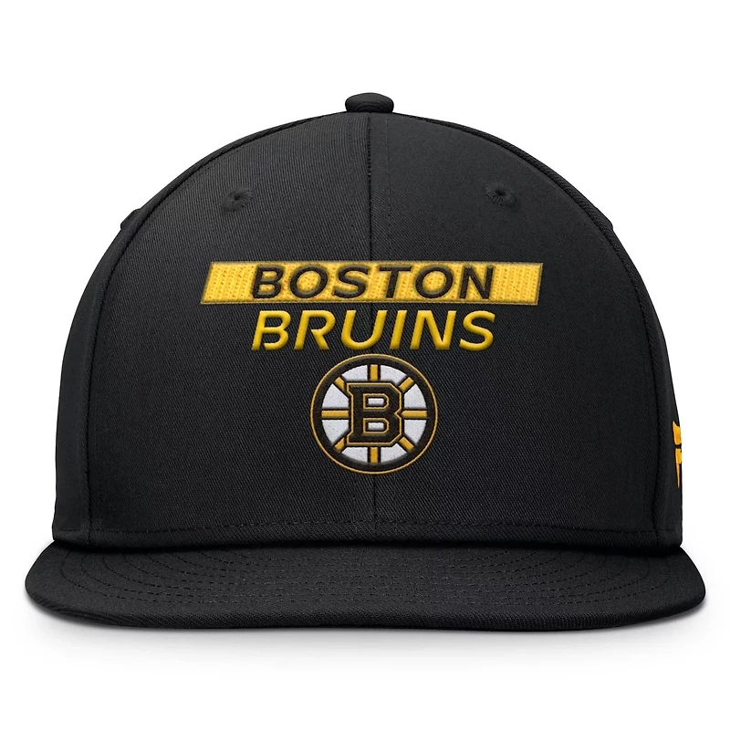 Fanatics Boston Bruins Authentic Pro Prime Snapback Hat