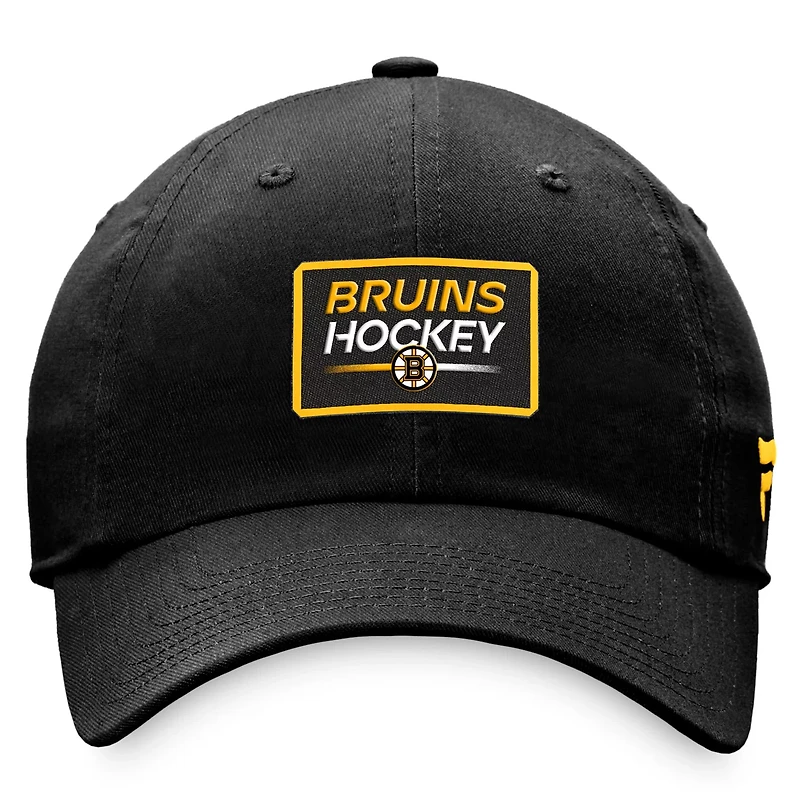 Fanatics Boston Bruins Authentic Pro Rink Adjustable Hat