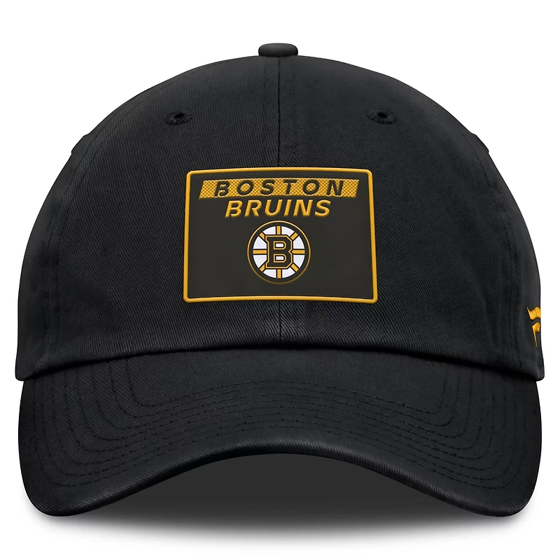 Fanatics Boston Bruins Authentic Pro Rink Adjustable Hat
