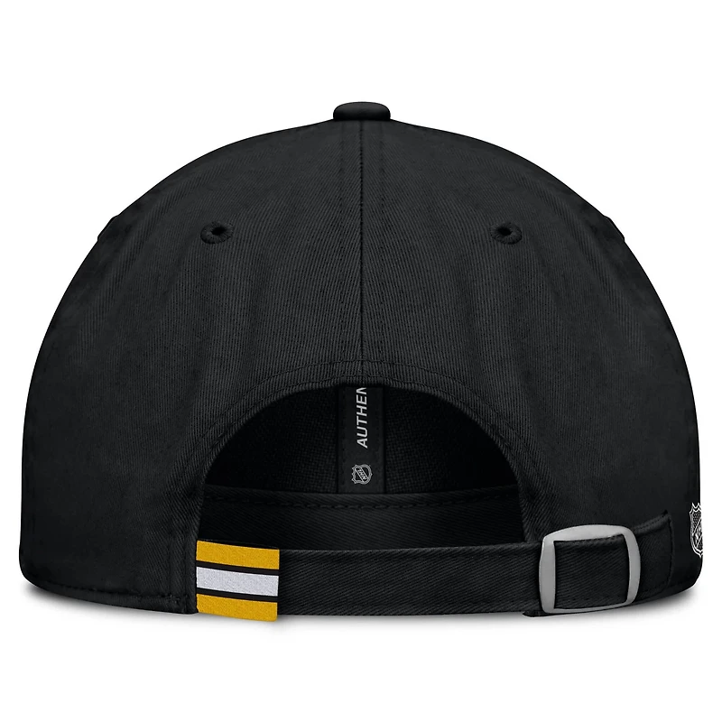 Fanatics Boston Bruins Authentic Pro Rink Adjustable Hat