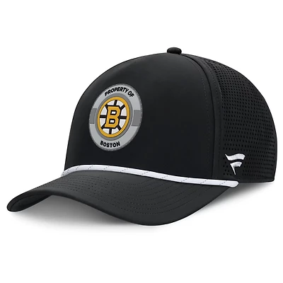 Fanatics Boston Bruins Authentic Pro Rink Adjustable Hat