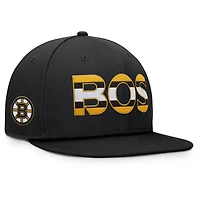 Fanatics Boston Bruins Authentic Pro Rink Snapback Hat