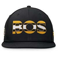 Fanatics Boston Bruins Authentic Pro Rink Snapback Hat