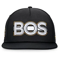 Fanatics Boston Bruins Authentic Pro Rink Team Code Snapback Hat