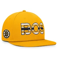 Fanatics Boston Bruins Authentic Pro Team Rink Snapback Hat
