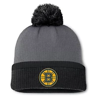 Fanatics Boston Bruins Cuffed Knit Hat with Pom