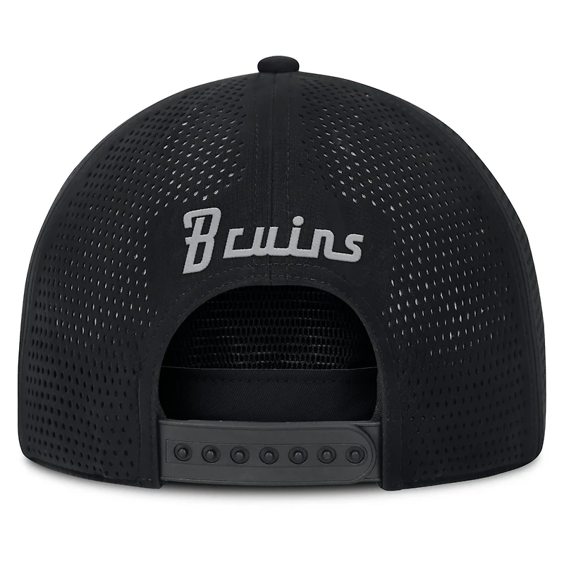 Fanatics Boston Bruins Front Office Performance A-Frame Adjustable Hat