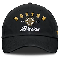 Fanatics Boston Bruins Fundamental Dasher Arch Adjustable Hat