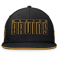 Fanatics Boston Bruins Fundamental Gino Stack Snapback Hat