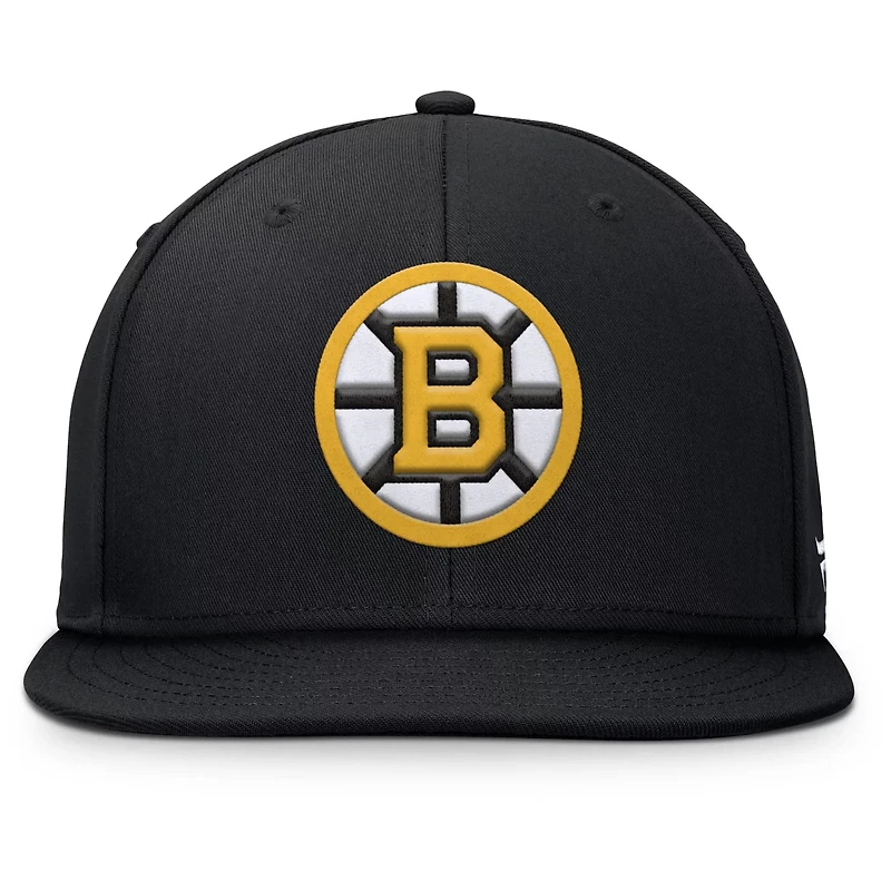 Fanatics Boston Bruins Primary Logo Snapback Hat