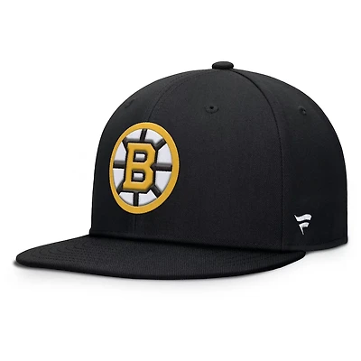 Fanatics Boston Bruins Primary Logo Snapback Hat