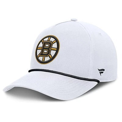 Fanatics Boston Bruins Rope A-Frame Adjustable Hat