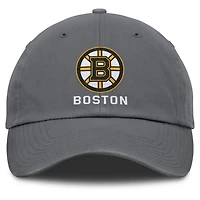 Fanatics Boston Bruins Washed Adjustable Hat