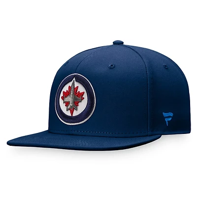 Fanatics Branded Winnipeg Jets Core Primary Logo Fitted Hat